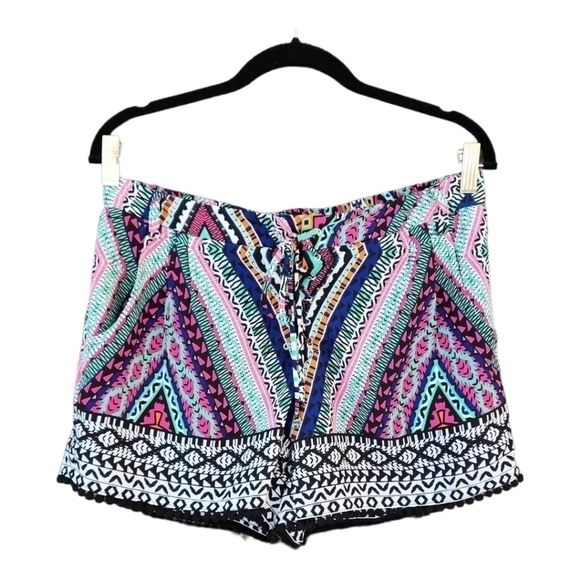 Takara Pants - Takara Multicolored Shorts With Pockets Size Medium